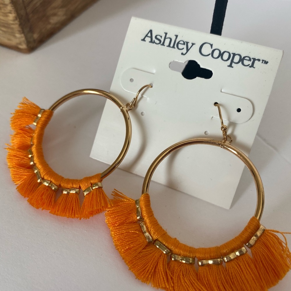 Ashley cooper large hoop Earrings